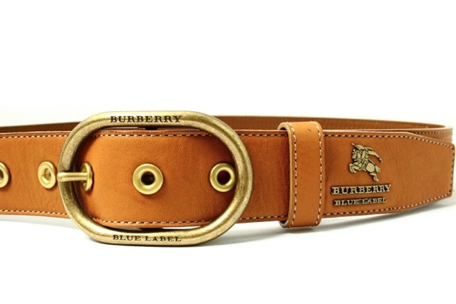 ホースロゴ付き切替デザインベルト