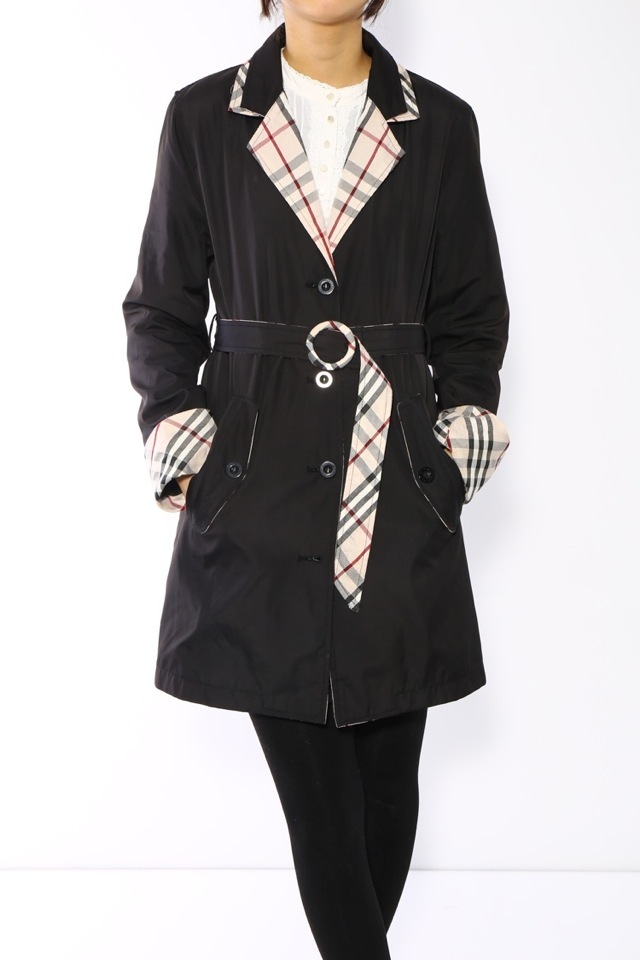 チェックコート