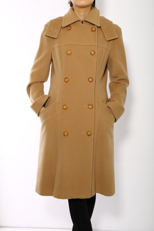 ウールロングコート