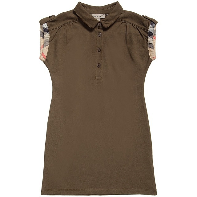 カーキポロワンピース