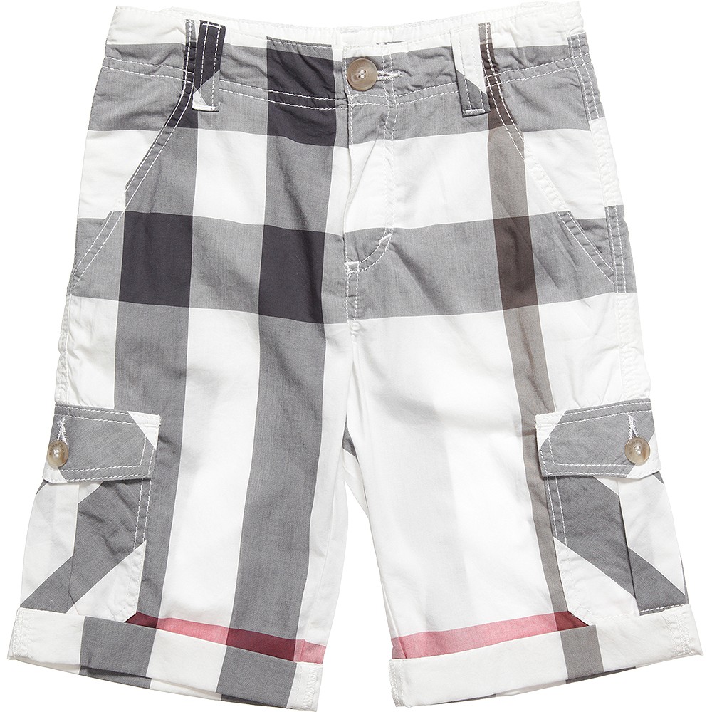 英国チェックハーフパンツ