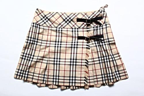 バーバリーブルーレーベル スカートスカート - ミニスカート
